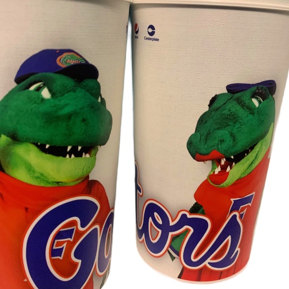 University of Florida Stadium Cups Gators Football 22 oz. Orange & Blue Lot of 8 - Picture 4 of 7